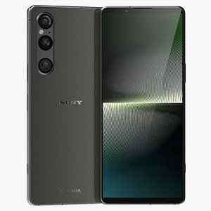 Sony Xperia 1 MK V Khaki Green 3D model