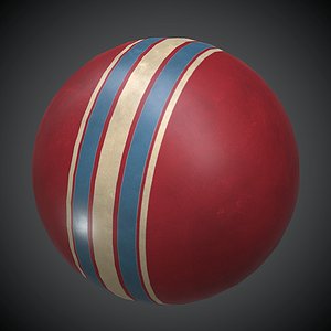 3D rubber ball pbr model