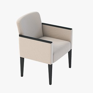 Nemschoff Realistic Evita Lounge Seating 3D Model