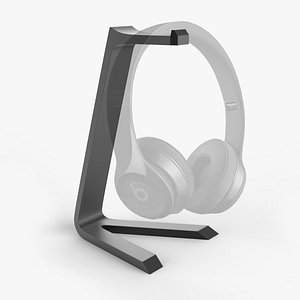3D headphone stand