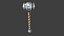 Stylized Steel Mace