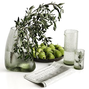 Arctic apples 3D model