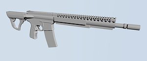 M4A1 Untextured