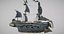 Hand-Painted Ships &amp; Fantasy Vehicles Mega Pack – 39 Models