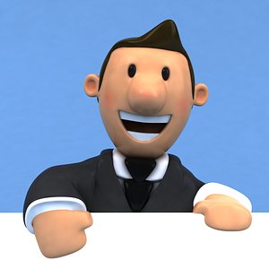 Fun business man
