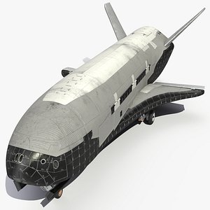 reusable robotic spacecraft space 3D model