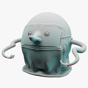 Ghost Monster Limited Edition 3D Print Model