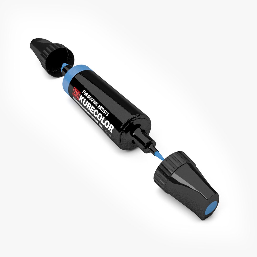 Kurecolor Marker 3d Model