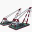 floating crane 3D model