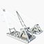 floating crane 3D model