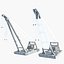 floating crane 3D model