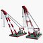 floating crane 3D model