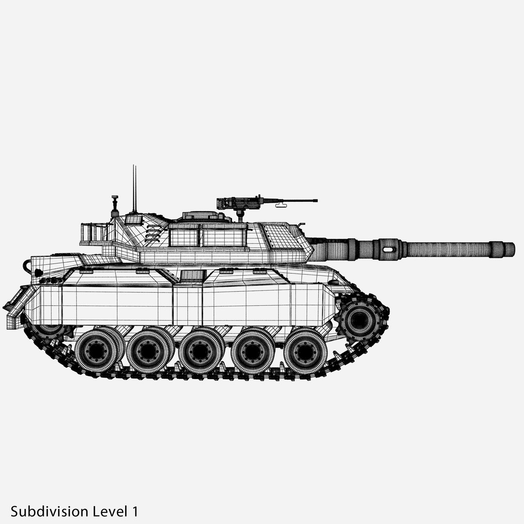 3d Model Ready Tank