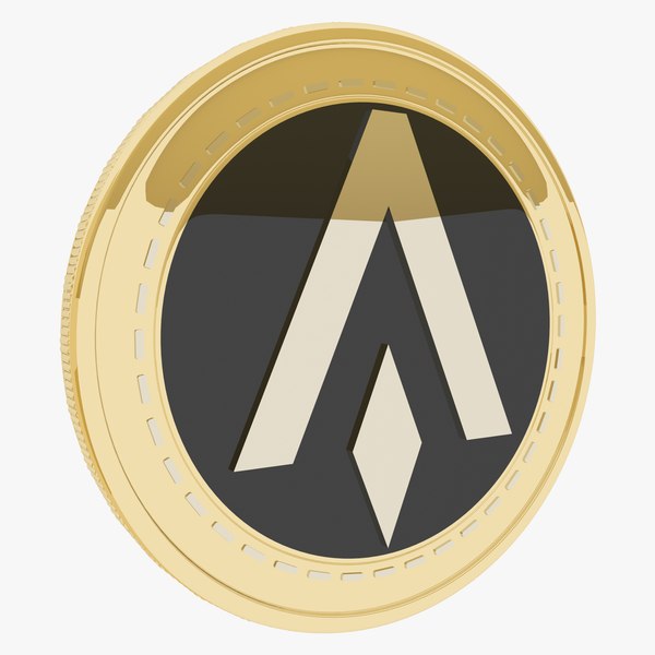 ABLE Dollar X Token Cryptocurrency Gold Coin model
