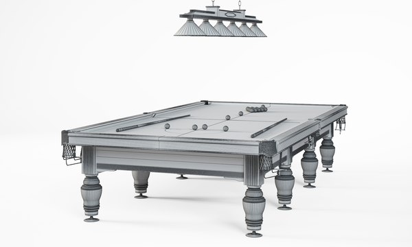 3D Mesa de Bilhar Snooker - TurboSquid 1782398