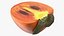 Persimmon Fruit Half