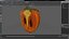 Persimmon Fruit Half