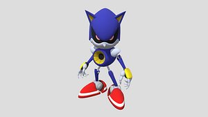 Classic Metal Sonic  - Animation - Sonic CD model
