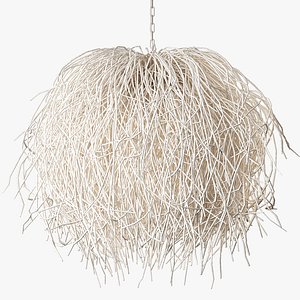 3D model Hanging chandelier Windblown Chandelier by Palecek
