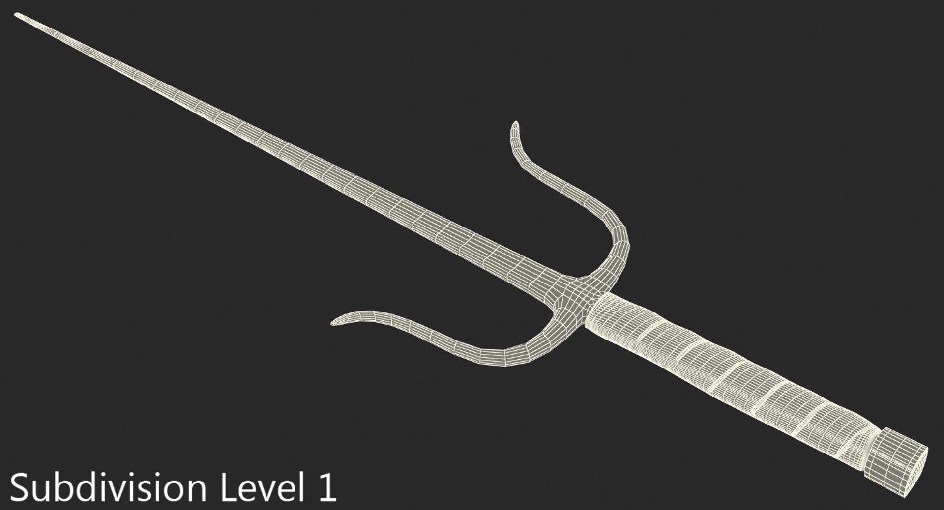 Sai Weapon 3d Max