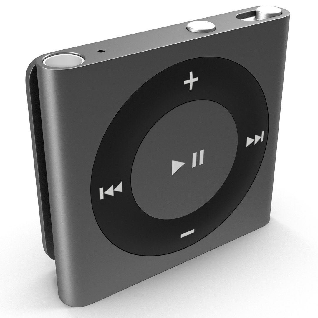 3ds ipod shuffle dark grey