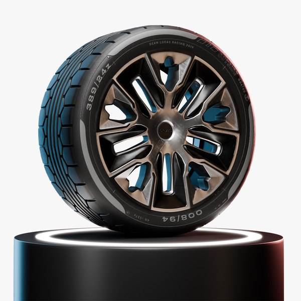 Design de conceito de roda realista de alto detalhe 4K texturas modelo ...