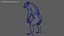 3D Chimpanzee RIGGED model