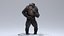 3D Chimpanzee RIGGED model