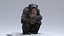 3D Chimpanzee RIGGED model