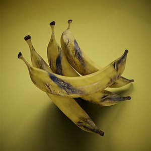 3D model Banana