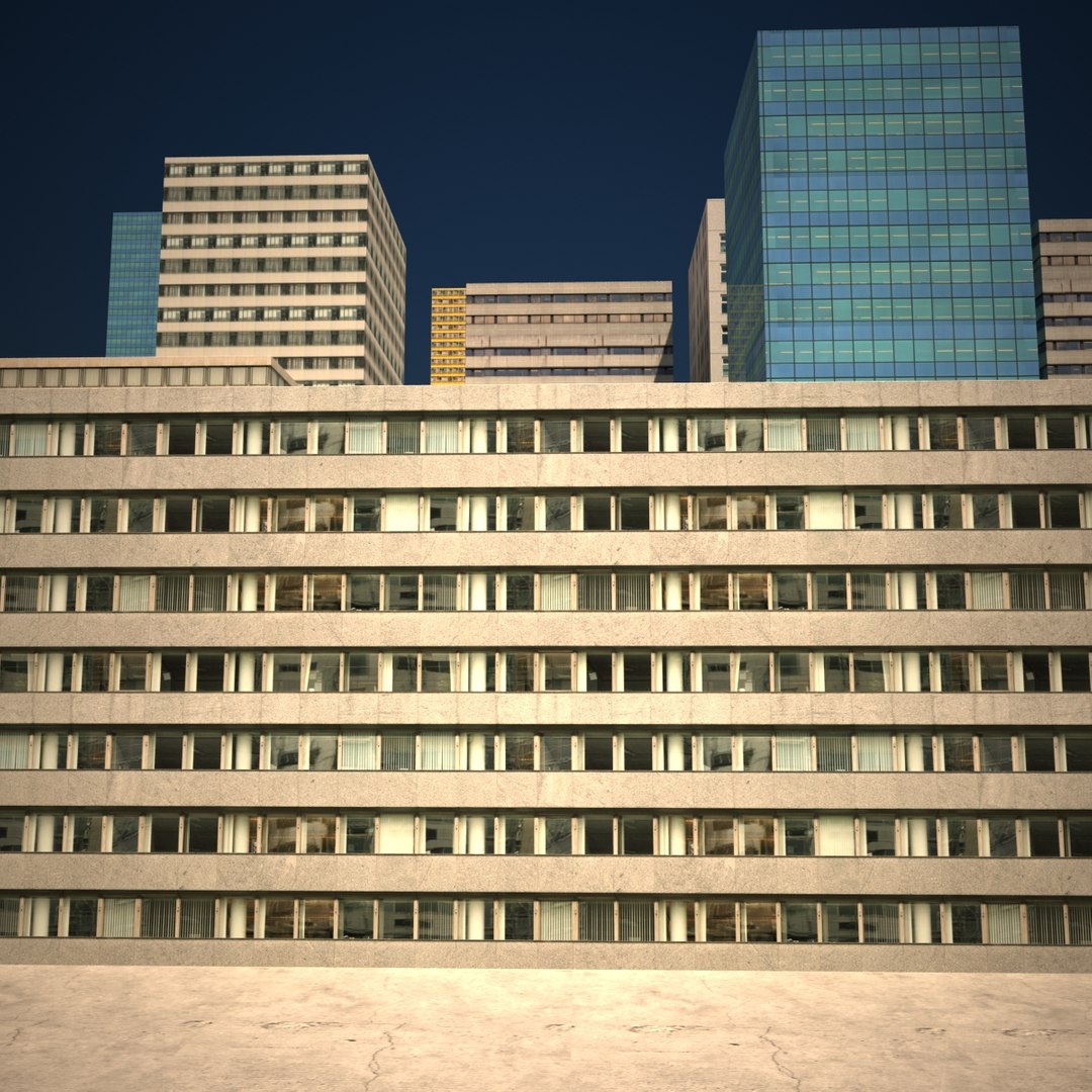 free max model buildings polys