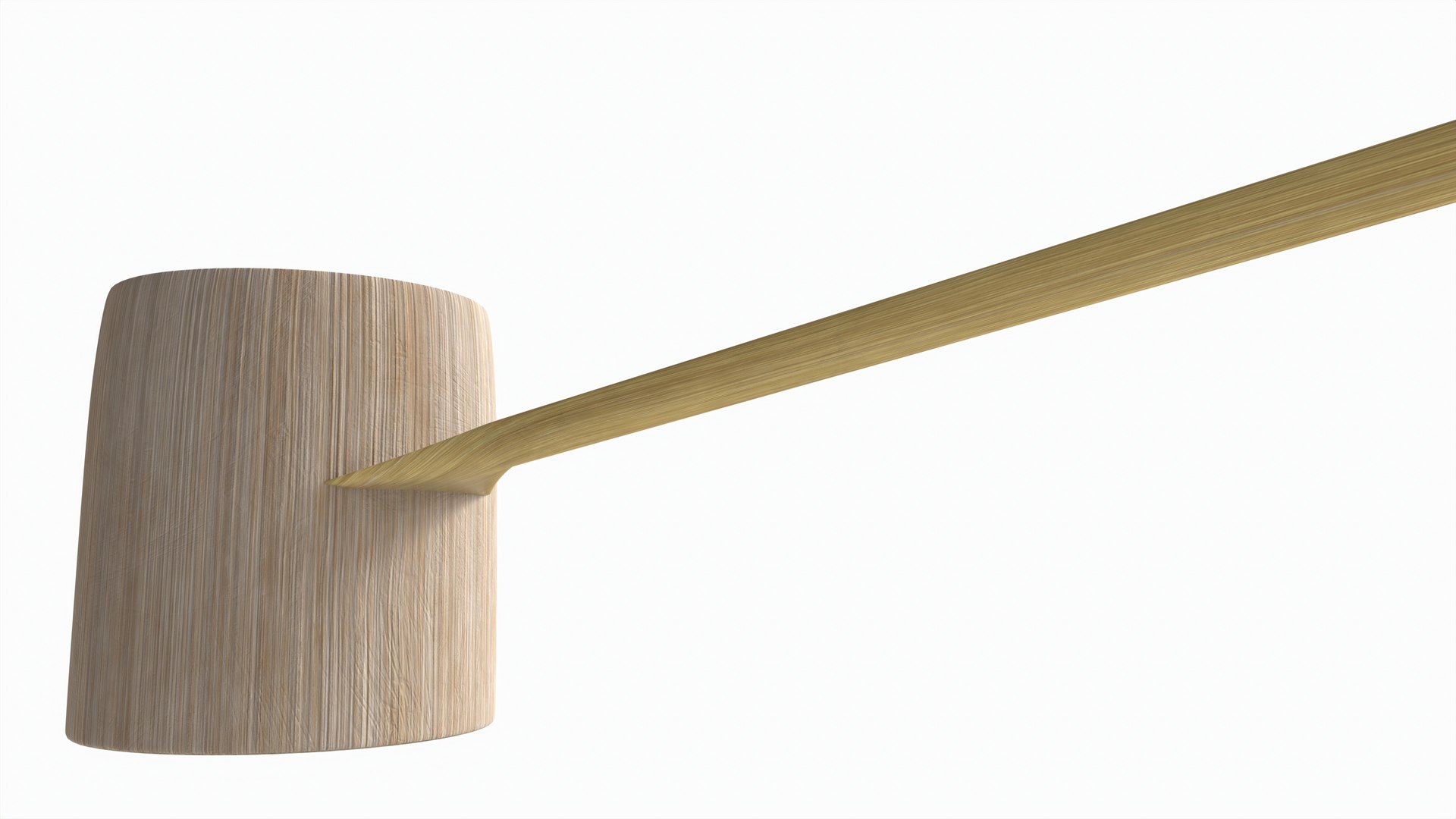 3D Japanese Ladle For Tea Ceremony Model - TurboSquid 2133113