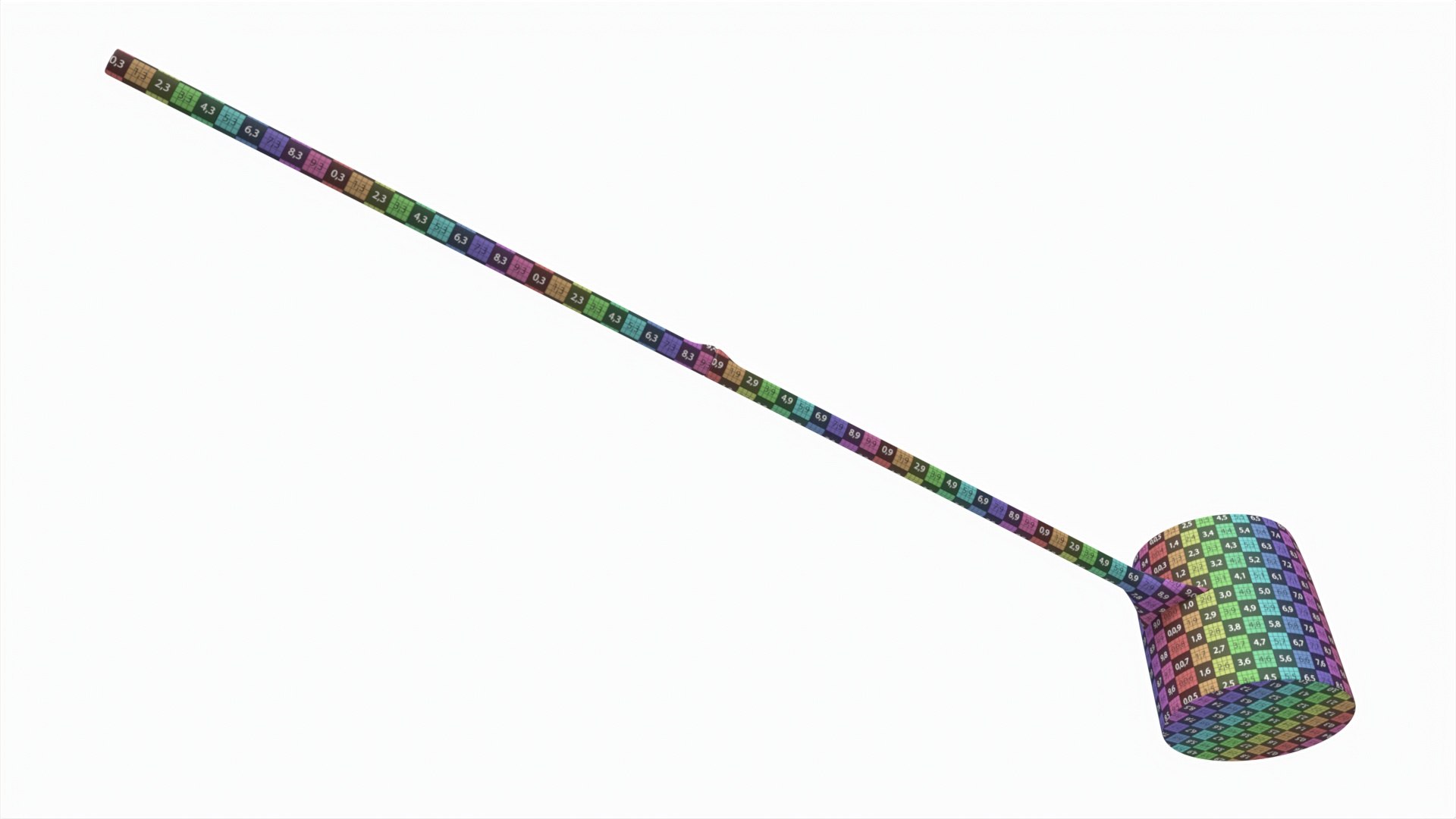 3D Japanese Ladle For Tea Ceremony Model - TurboSquid 2133113