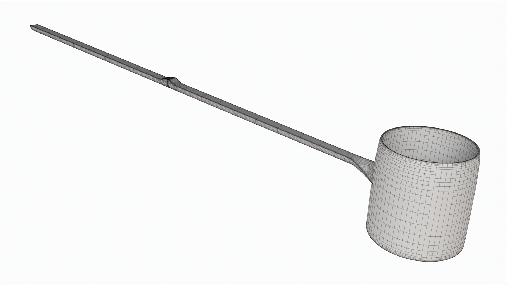 3D Japanese Ladle For Tea Ceremony Model - TurboSquid 2133113