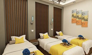 3D hotel room fl model