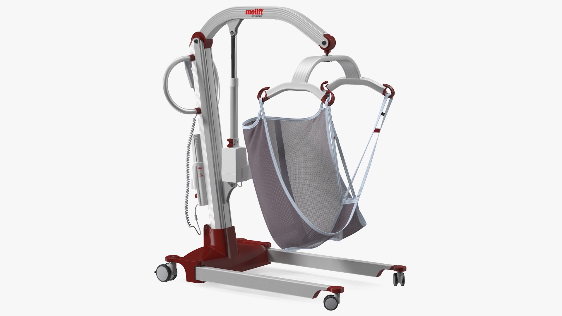 Molift Mover 205 Patient Lift with EvoSling 3D model preview