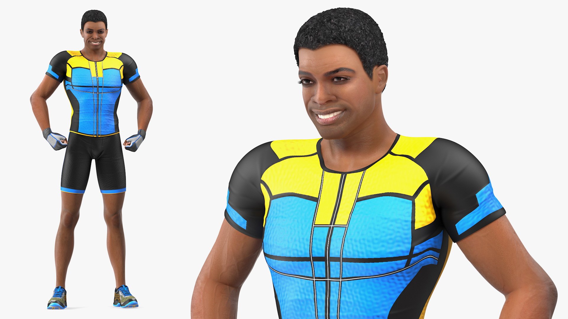 3D light skin black sportsmen model https://p.turbosquid.com/ts-thumb/UH/fc75YQ/5h/lightskinblacksportsmenflexingc4dmodel012/jpg/1615377219/1920x1080/fit_q87/bcdeaaabd07fc028780631c2a84e2e9a2e0ca379/lightskinblacksportsmenflexingc4dmodel012.jpg