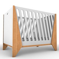 Minimalistic baby crib