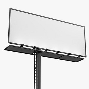 3D Billboard 01 model
