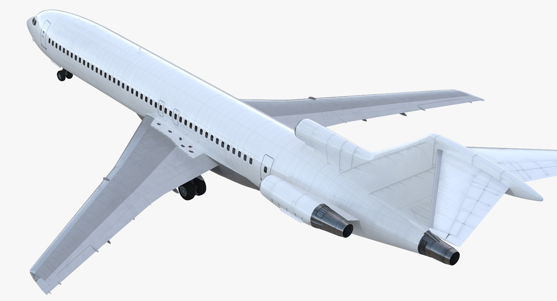 Boeing 727-200 Generic Model - TurboSquid 1227279
