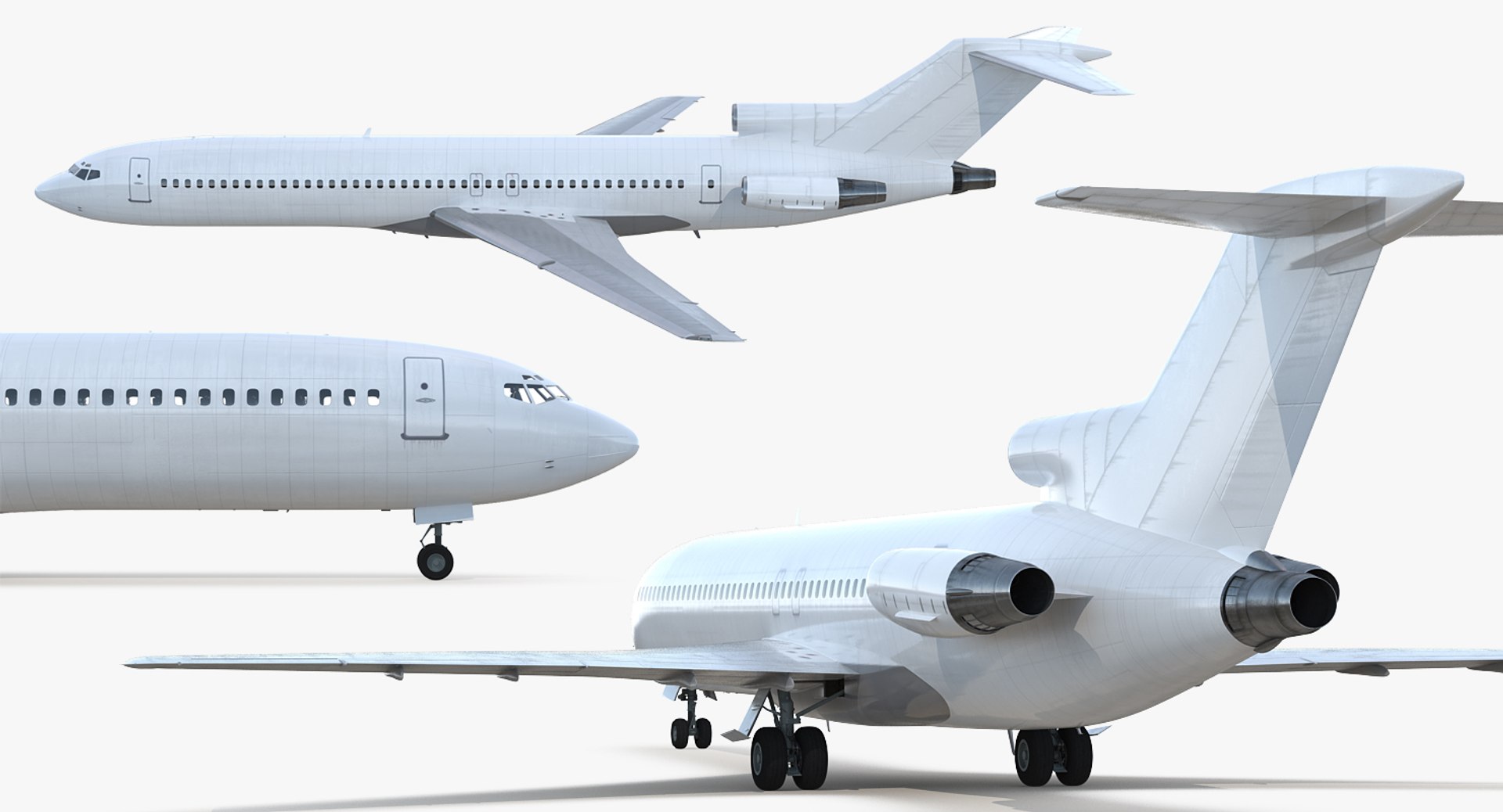 Boeing 727-200 Generic Model - TurboSquid 1227279