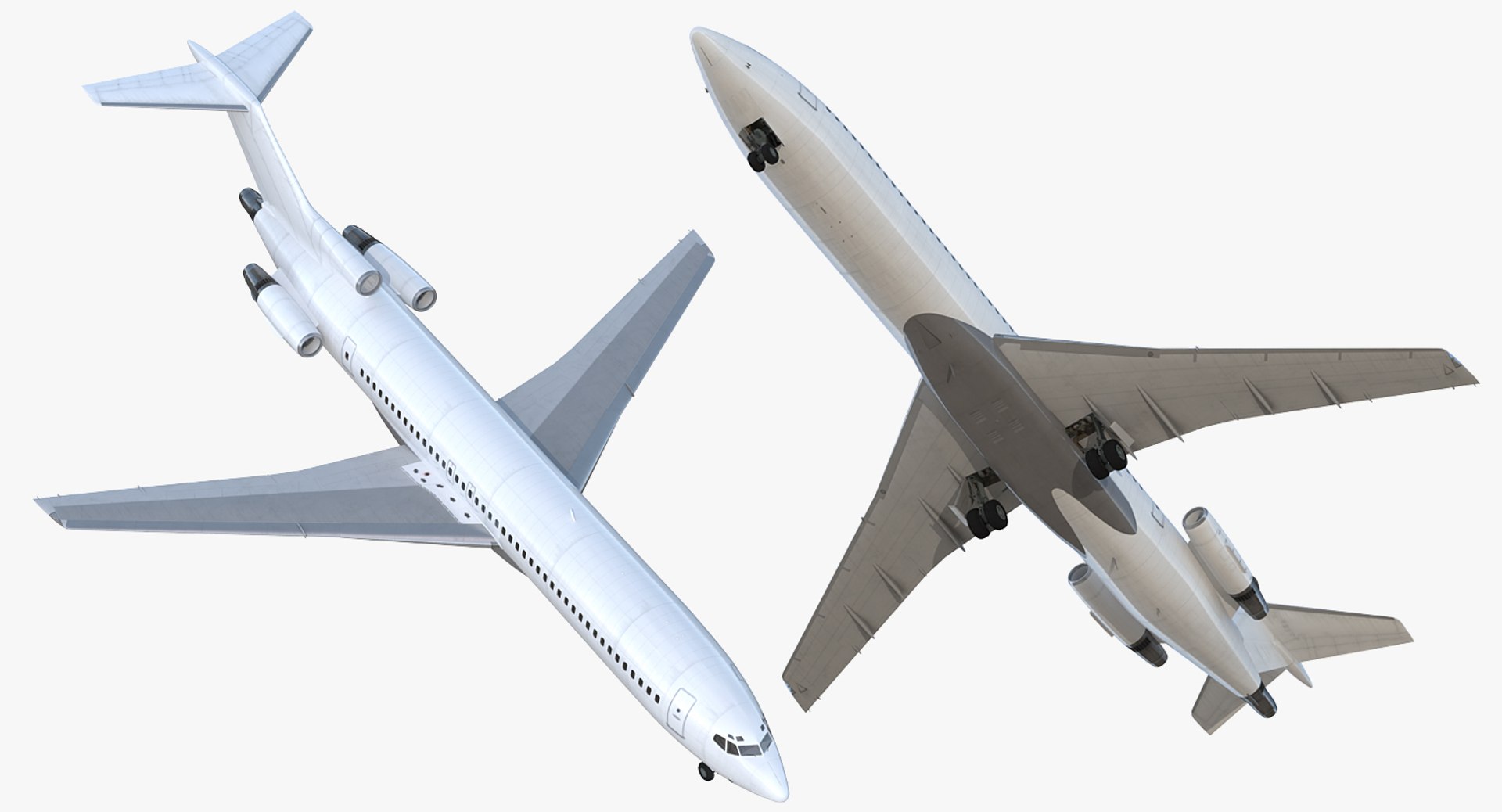 Boeing 727-200 Generic Model - TurboSquid 1227279