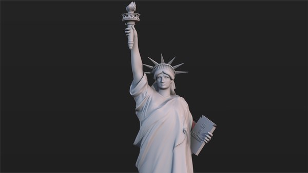 3D Statue of Liberty model - TurboSquid 1720556