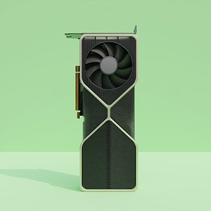 NVidia RTX 3080 Founders Edition 3D model