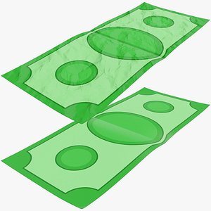 Cartoon Money Bills Collection V2