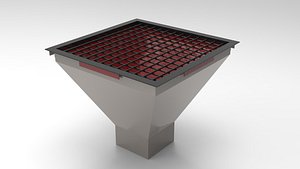 Hopper Machine With Magnetic Hopper 3D