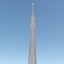 3D Tokyo Skytree TV Tower and environment