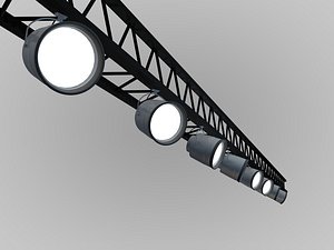 track spot lights c4d