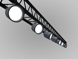 Spot lights rail