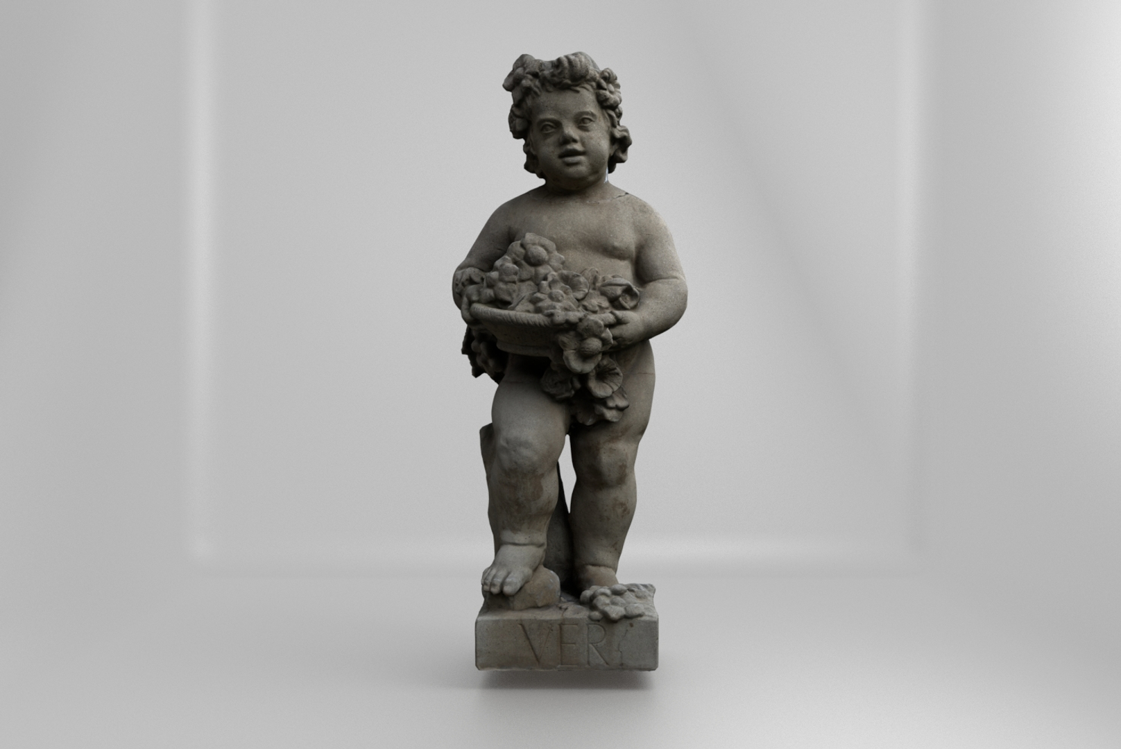 Statue spring 3D model - TurboSquid 1269998